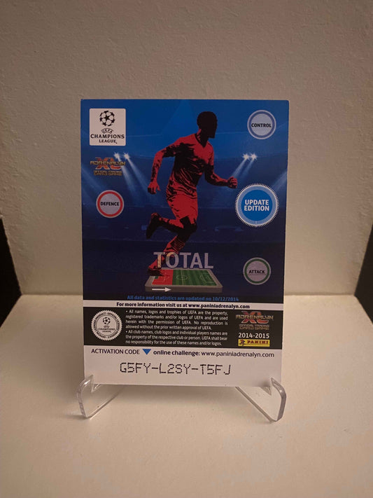Fodbold kort Panini Adrenalyn XL UEFA Champions League 2014/2015 - Real Madrid Nacho - Pokedexet