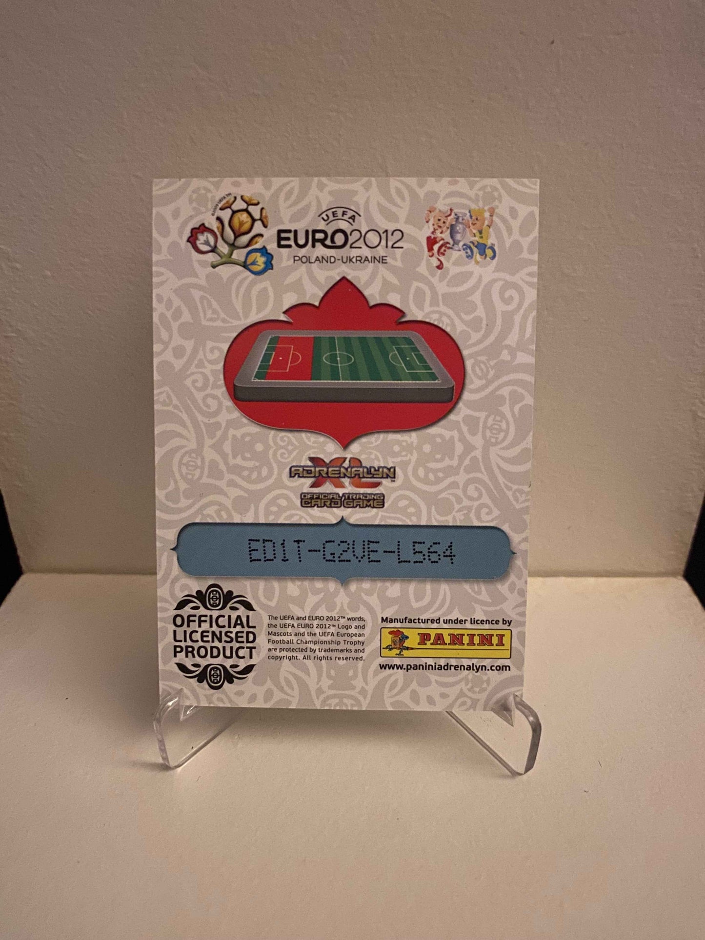 Fodbold kort Panini Adrenalyn XL UEFA EURO 2012 - England Gary Cahill - Pokedexet