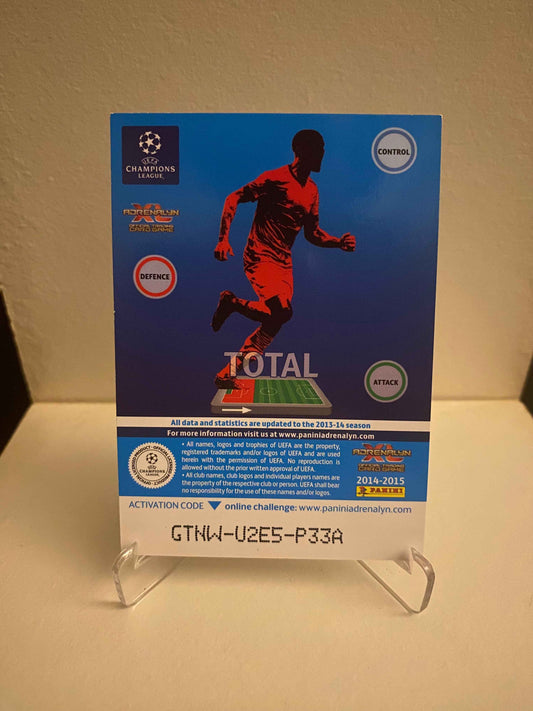 Fodbold kort Panini Adrenalyn XL UEFA Champions League 2014/2015 - Galatasaray Aurelien Chedjou - Pokedexet
