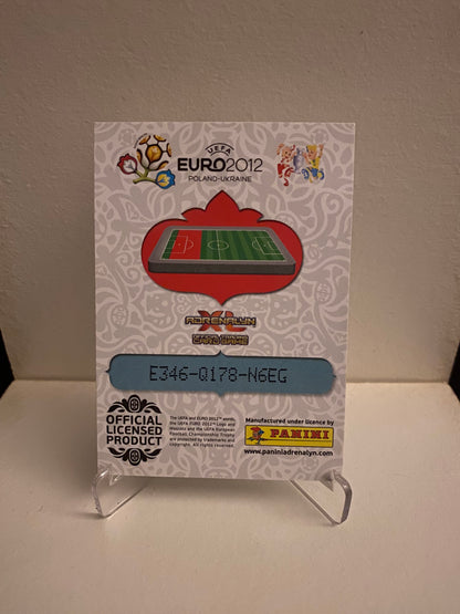 Fodbold kort Panini Adrenalyn XL UEFA EURO 2012 - Tjekkiet Michal Kadlec - Pokedexet