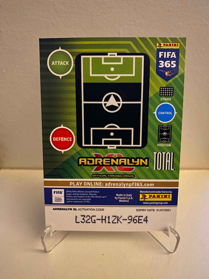 Fodbold kort Panini Adrenalyn FIFA 365 2020/2021 - Real Madrid Vinicius Jr 247 - Pokedexet