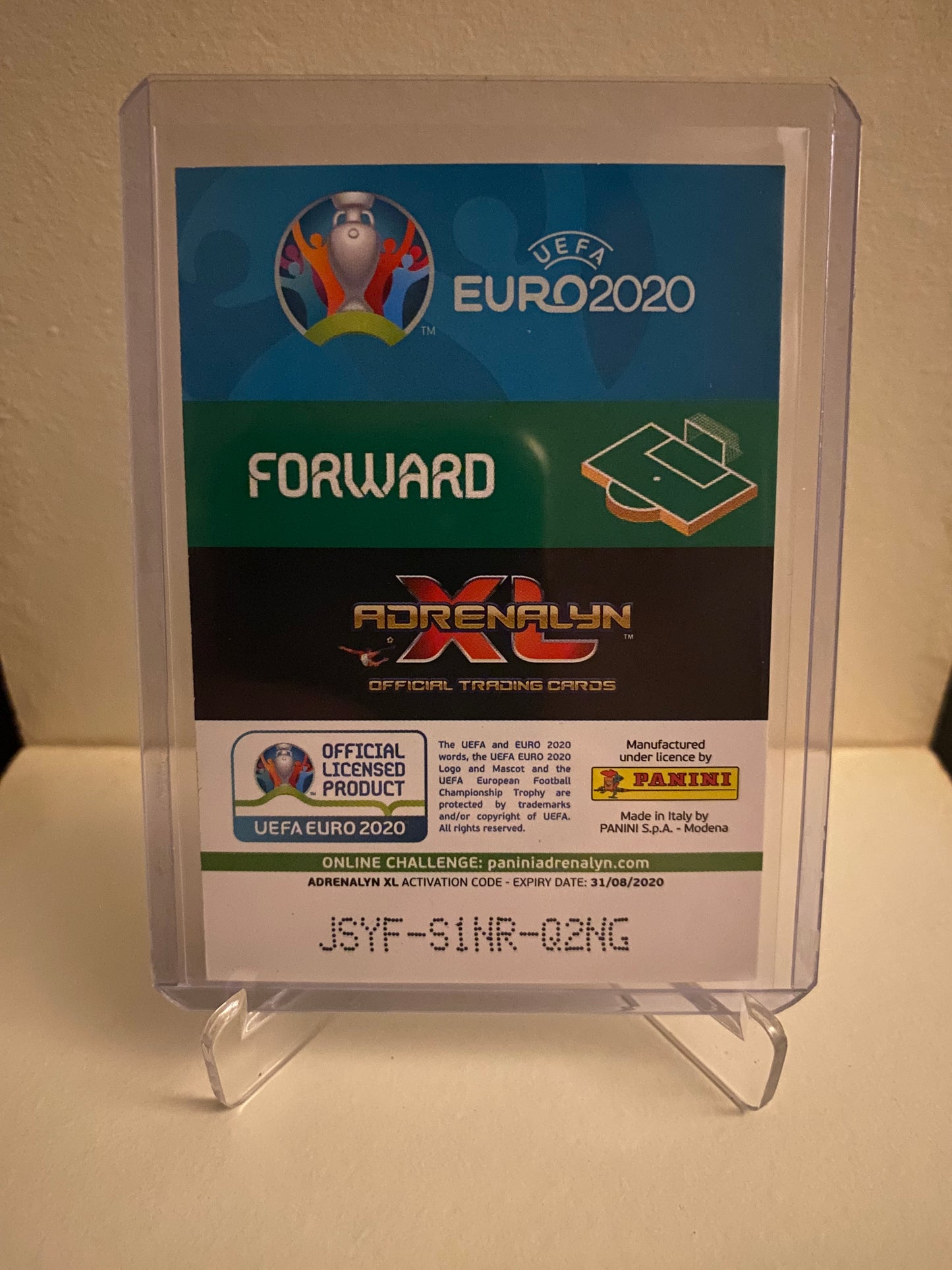Panini Adrenalyn XL UEFA EURO 2020 - Ukraine Andriy Yarmolenko Holofoil - Pokedexet