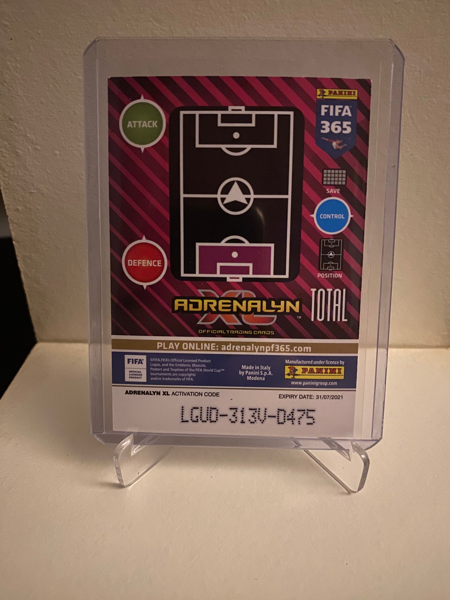 Fodbold kort Panini Adrenalyn XL FIFA 365 2021 - Inter Samir Handanovic Holofoil - Pokedexet