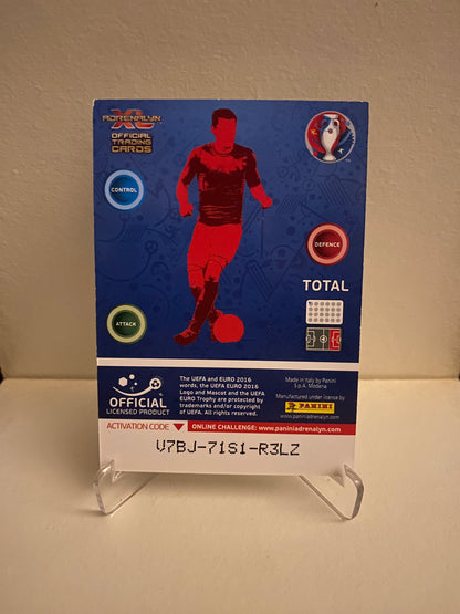 Fodbold kort Panini Adrenalyn XL UEFA EURO 2016 - Nordirland Conor Mclaughlin - Pokedexet