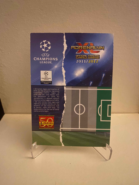 Fodbold kort Panini Adrenalyn XL UEFA Champions League 2011/2012 - Bayer Leverkusen Stefan Kiessling - Pokedexet