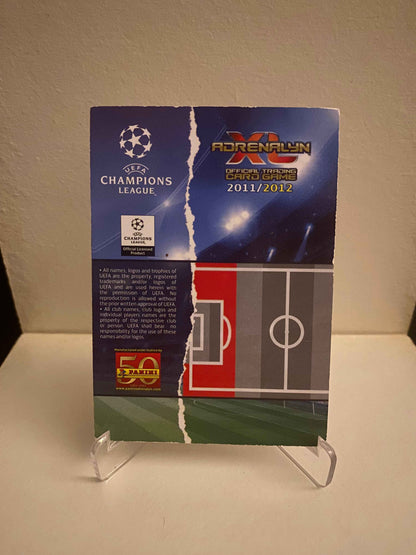 Fodbold kort Panini Adrenalyn XL UEFA Champions League 2011/2012 - Basel Kay Voser - Pokedexet