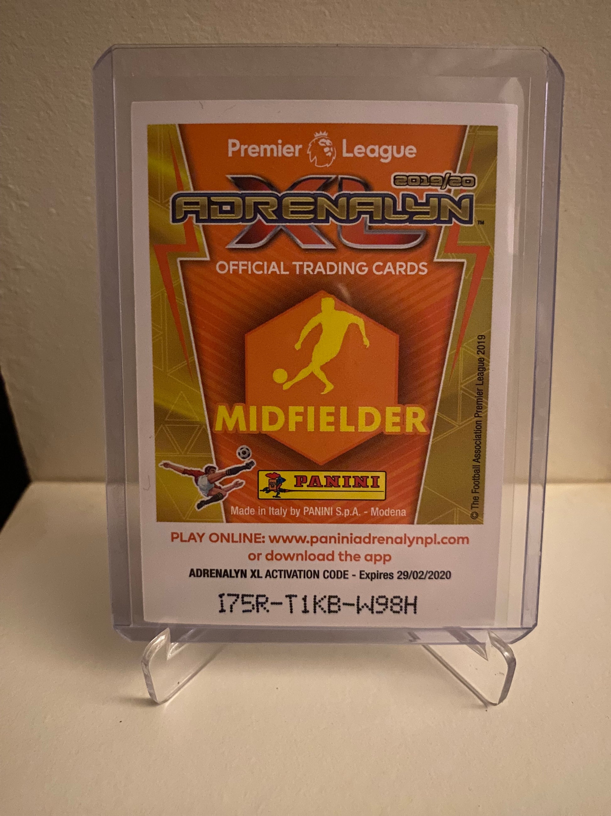 Panini Adrenalyn XL Premier League 2019/2020 - Crystal Palace Milivojevic/Townsend Holofoil - Pokedexet