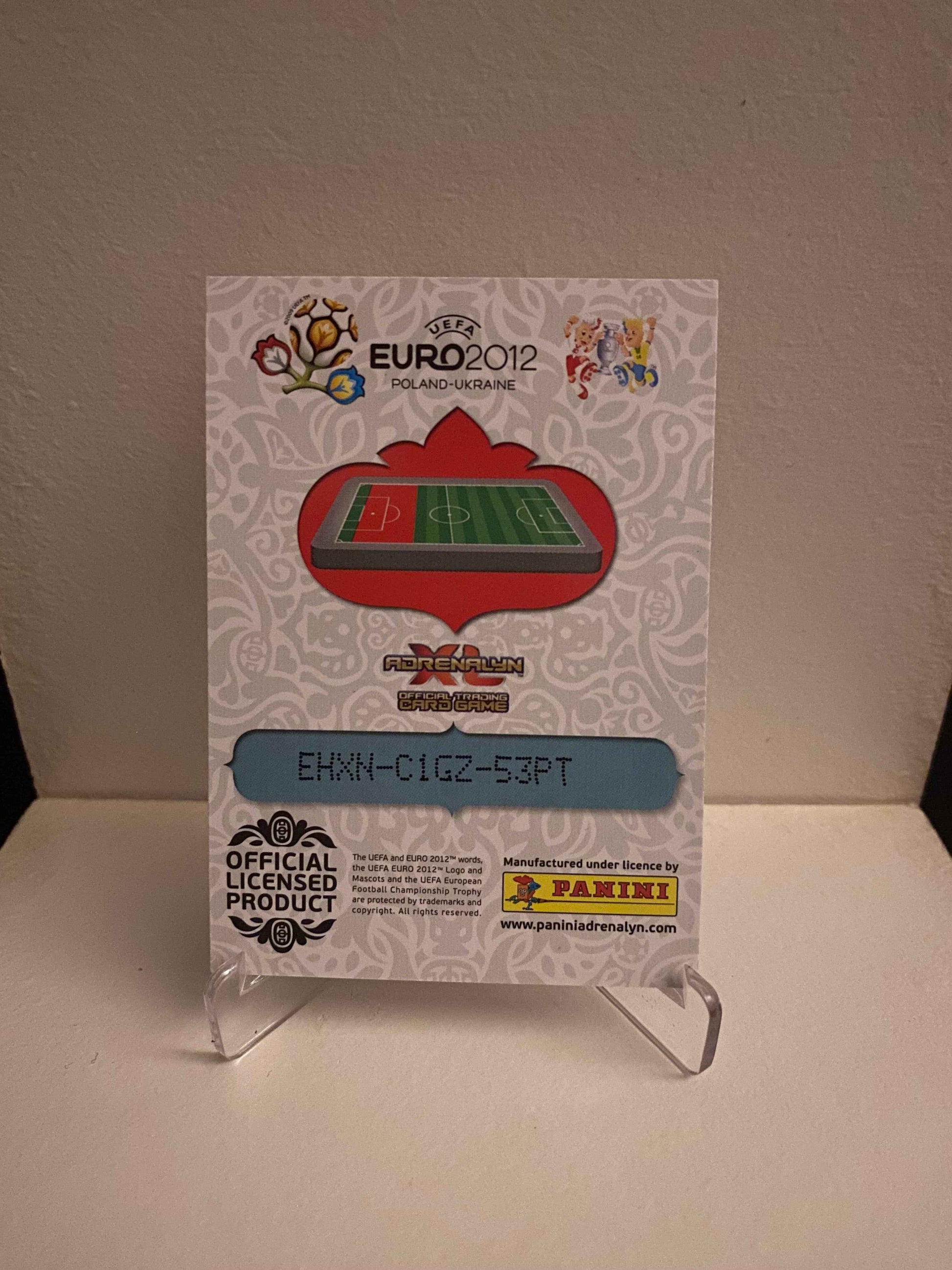 Fodbold kort Panini Adrenalyn XL UEFA EURO 2012 - Portugal Fabio Coentrao - Pokedexet