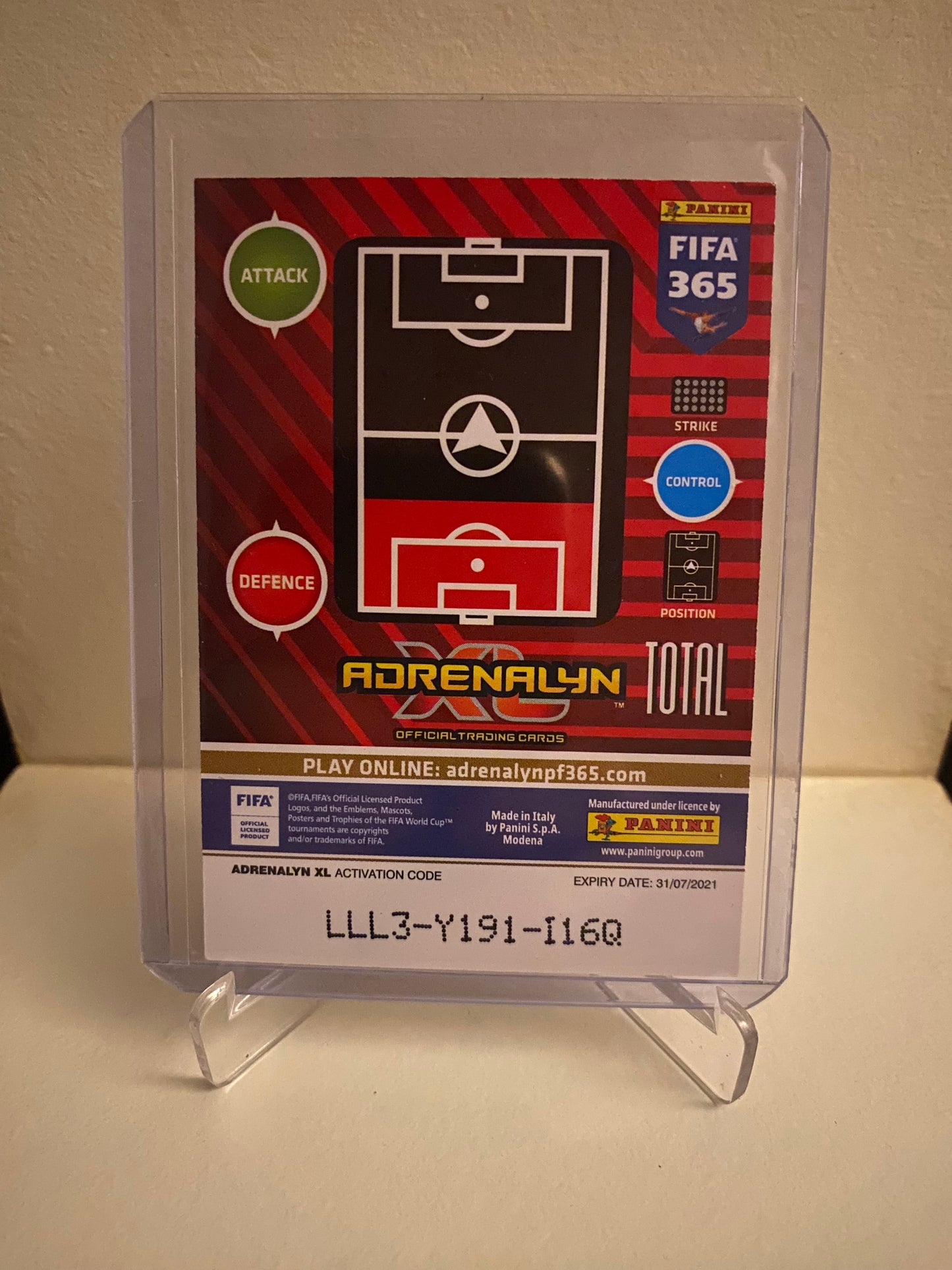 Fodbold kort Panini Adrenalyn XL FIFA 365 2021 - Borussia Dortmund Mats Hummels Holofoil - Pokedexet