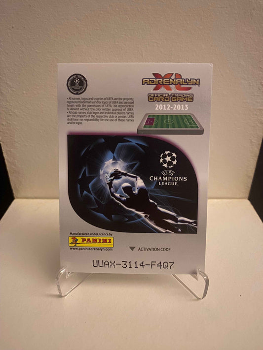 Fodbold kort Panini Adrenalyn XL UEFA Champions League 2012/2013 - Paris Saint Germain Salvatore Sirigu - Pokedexet