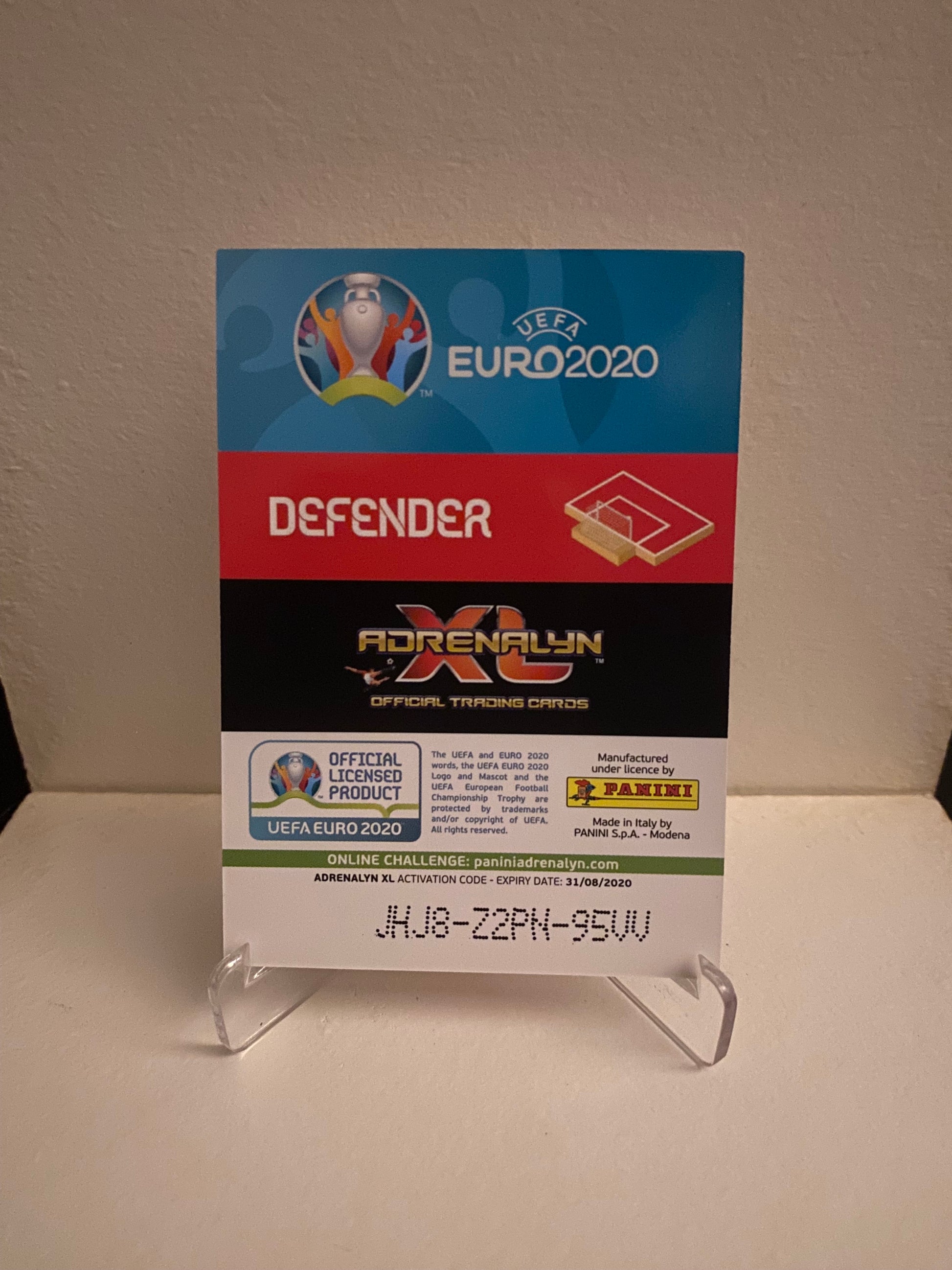 Fodbold kort Panini Adrenalyn XL UEFA EURO 2020 - Wales Ben Davies - Pokedexet