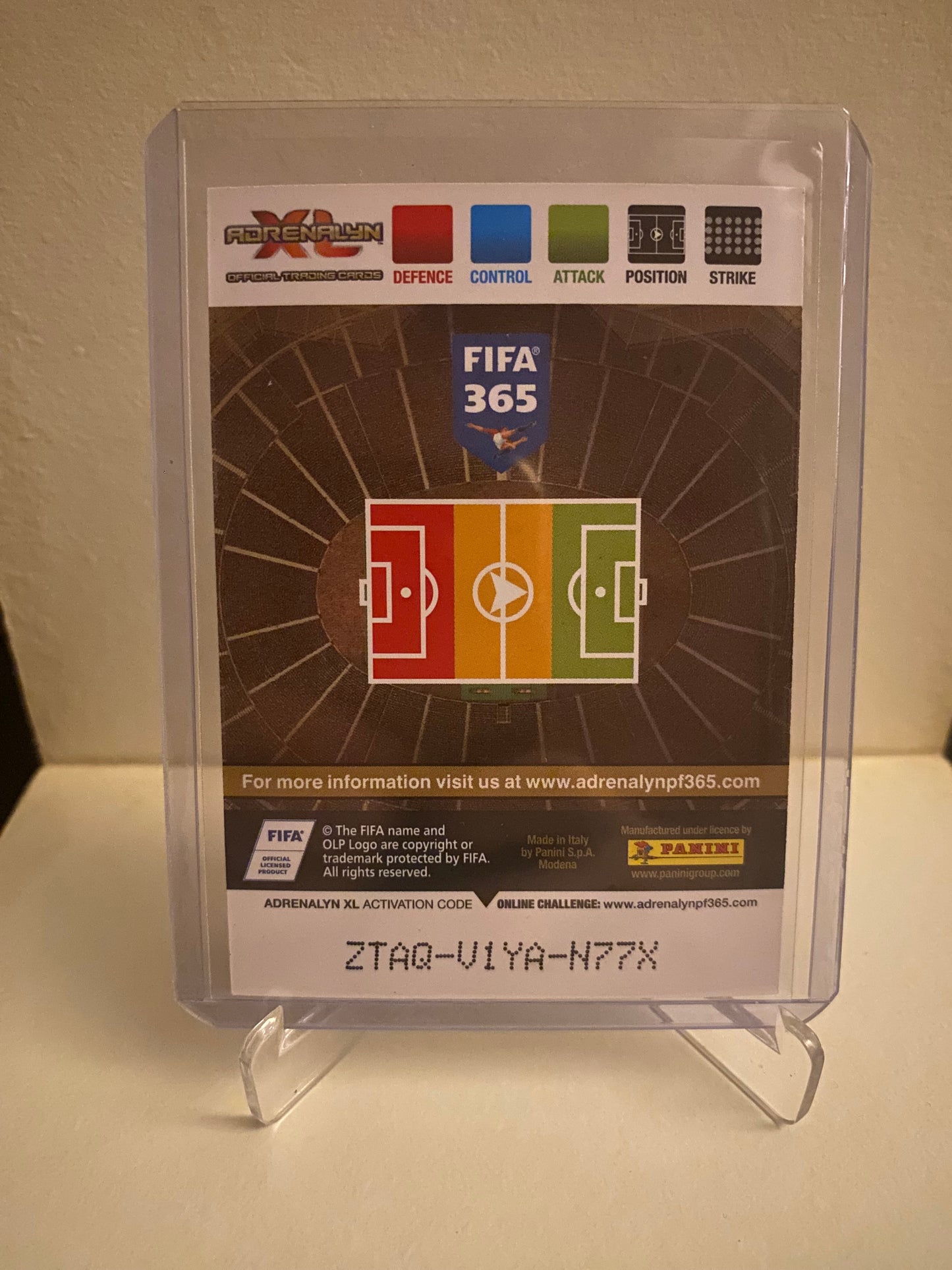 Panini Adrenalyn XL FIFA 365 - Roma Alessandro Florenzi Holofoil - Pokedexet