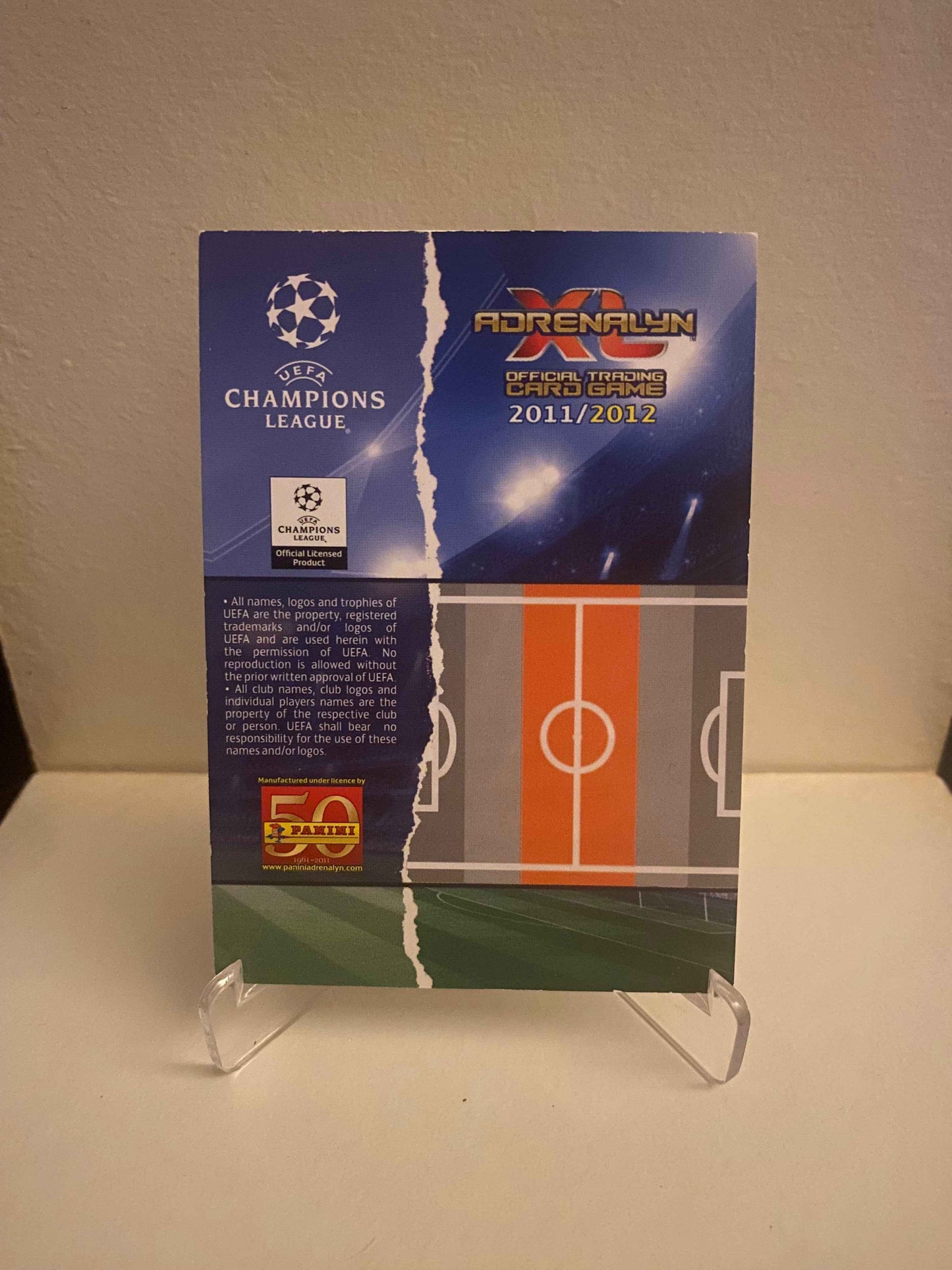 Fodbold kort Panini Adrenalyn XL UEFA Champions League 2011/2012 - Arsenal Andrey Arshavin - Pokedexet