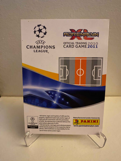 Fodbold kort Panini Adrenalyn XL UEFA Champions League 2010-2011 - Real Madrid Lassana Diarra - Pokedexet