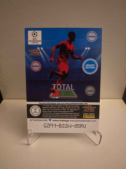 Fodbold kort Panini Adrenalyn XL UEFA Champions League 2014/2015 - Schalke 04 Christian Fuchs - Pokedexet