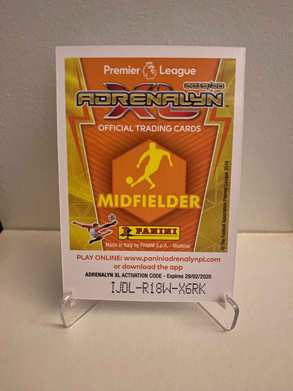 Fodbold kort Panini Adrenalyn XL Premier League 2019/2020 - Manchester City Kevin De Bruyne - Pokedexet