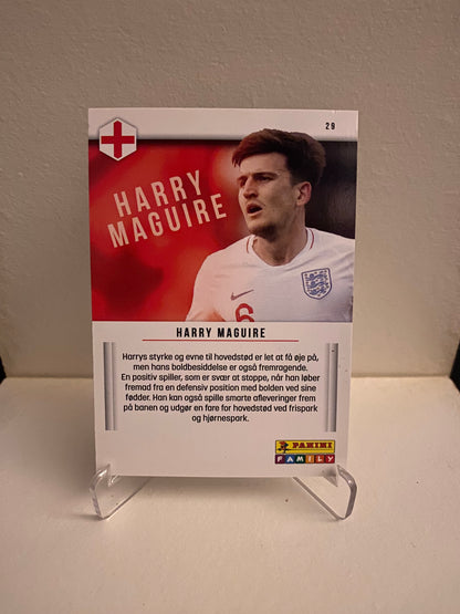 Fodbold kort Panini Family EURO 2020 - England Harry Maguire - Pokedexet