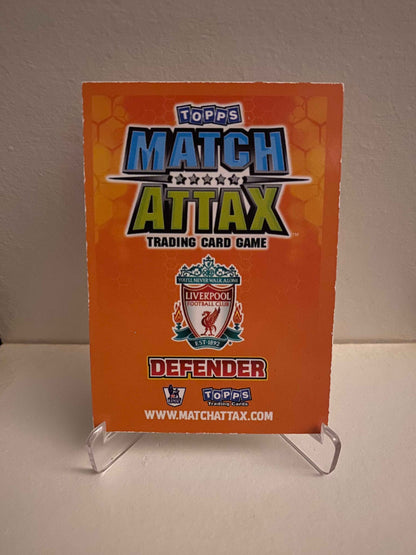 Fodbold kort Topps Match Attax Premier League 2009/2010 - Liverpool Fabio Aurelio - Pokedexet