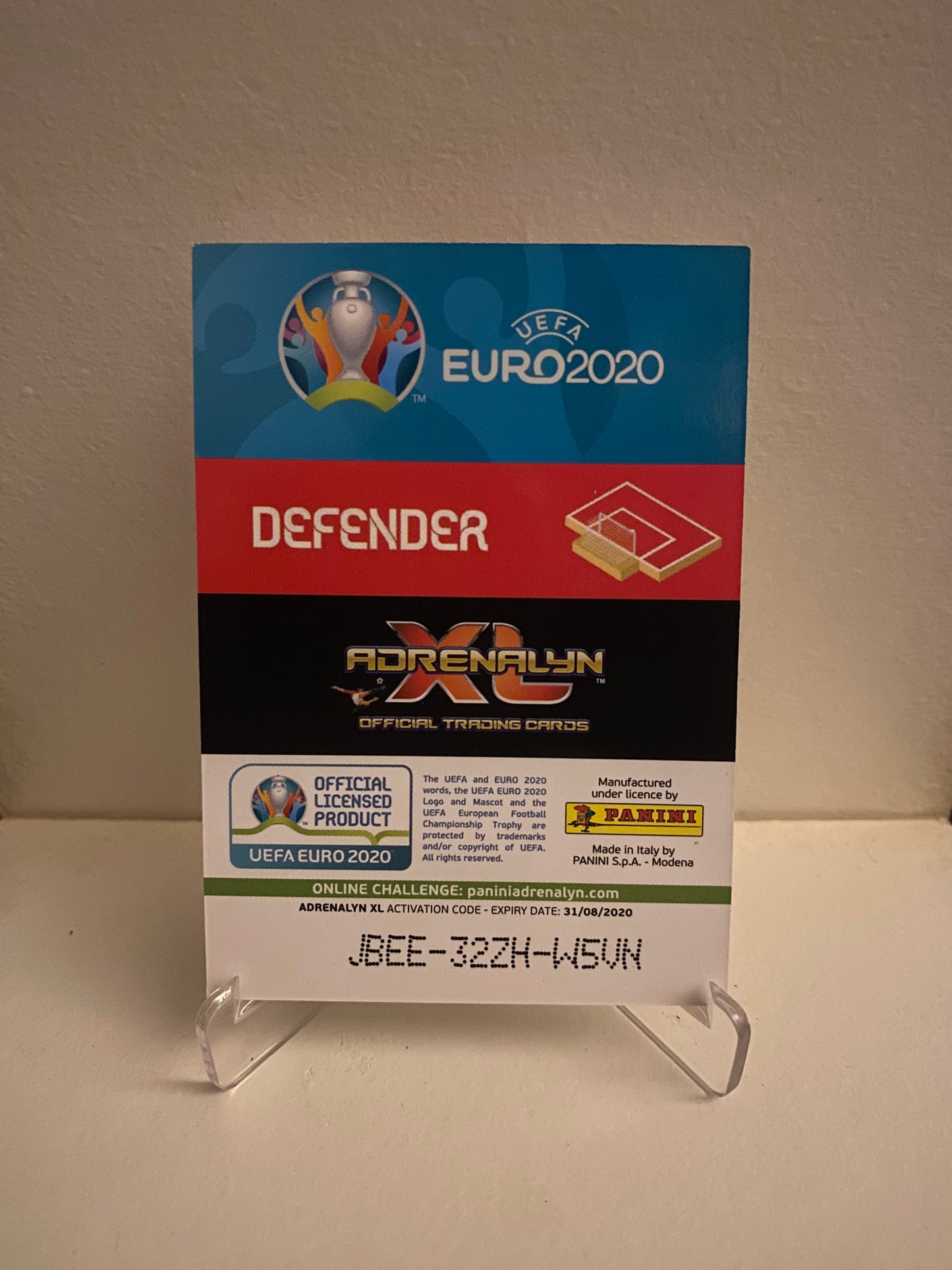 Fodbold kort Panini Adrenalyn XL UEFA EURO 2020 - England Harry Maguire - Pokedexet