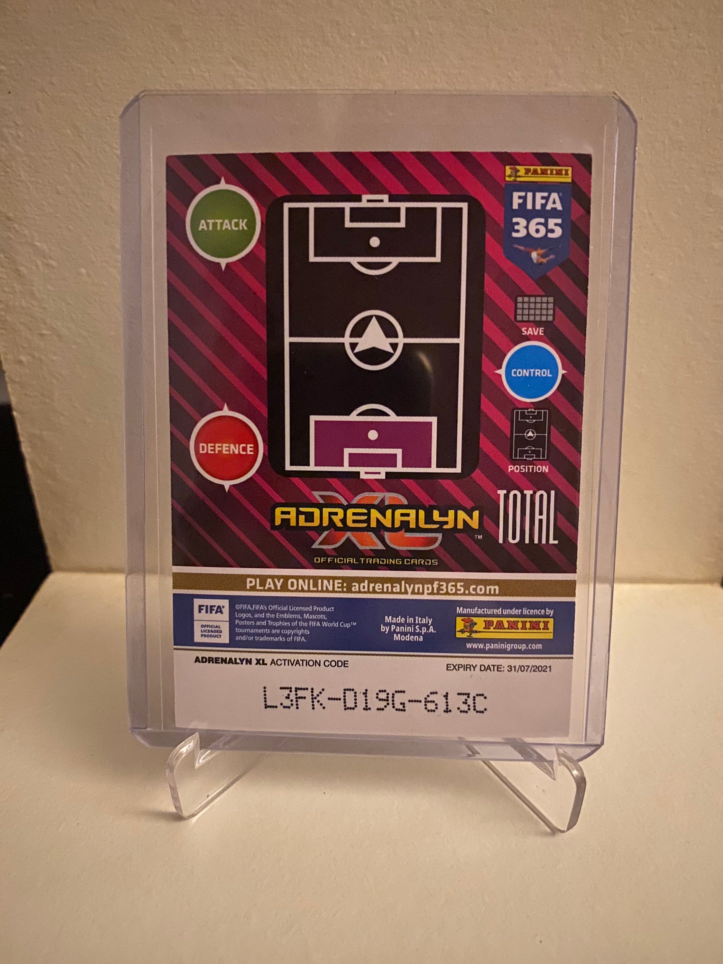 Fodbold kort Panini Adrenalyn XL FIFA 365 2021 - Juventus Gianluigi Buffon Holofoil - Pokedexet
