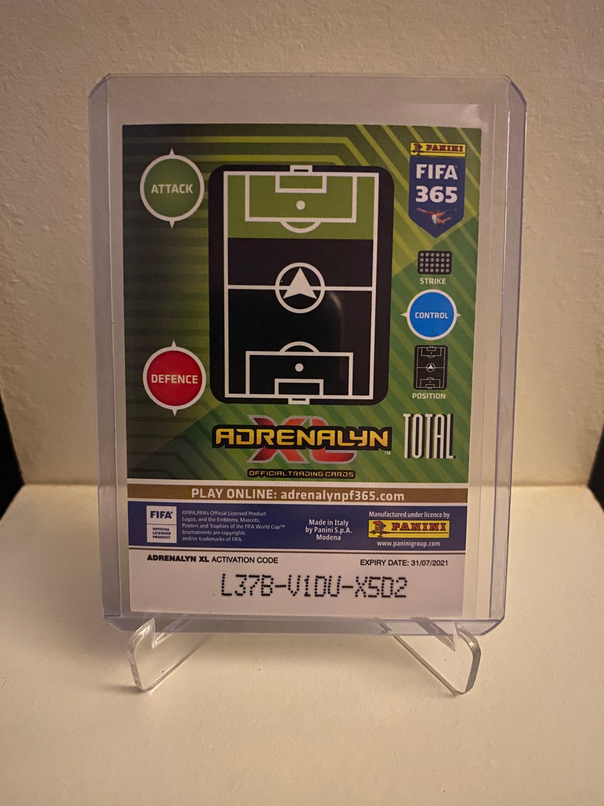 Fodbold kort Panini Adrenalyn XL FIFA 365 2021 - CF America Giovani Dos Santos Holofoil - Pokedexet