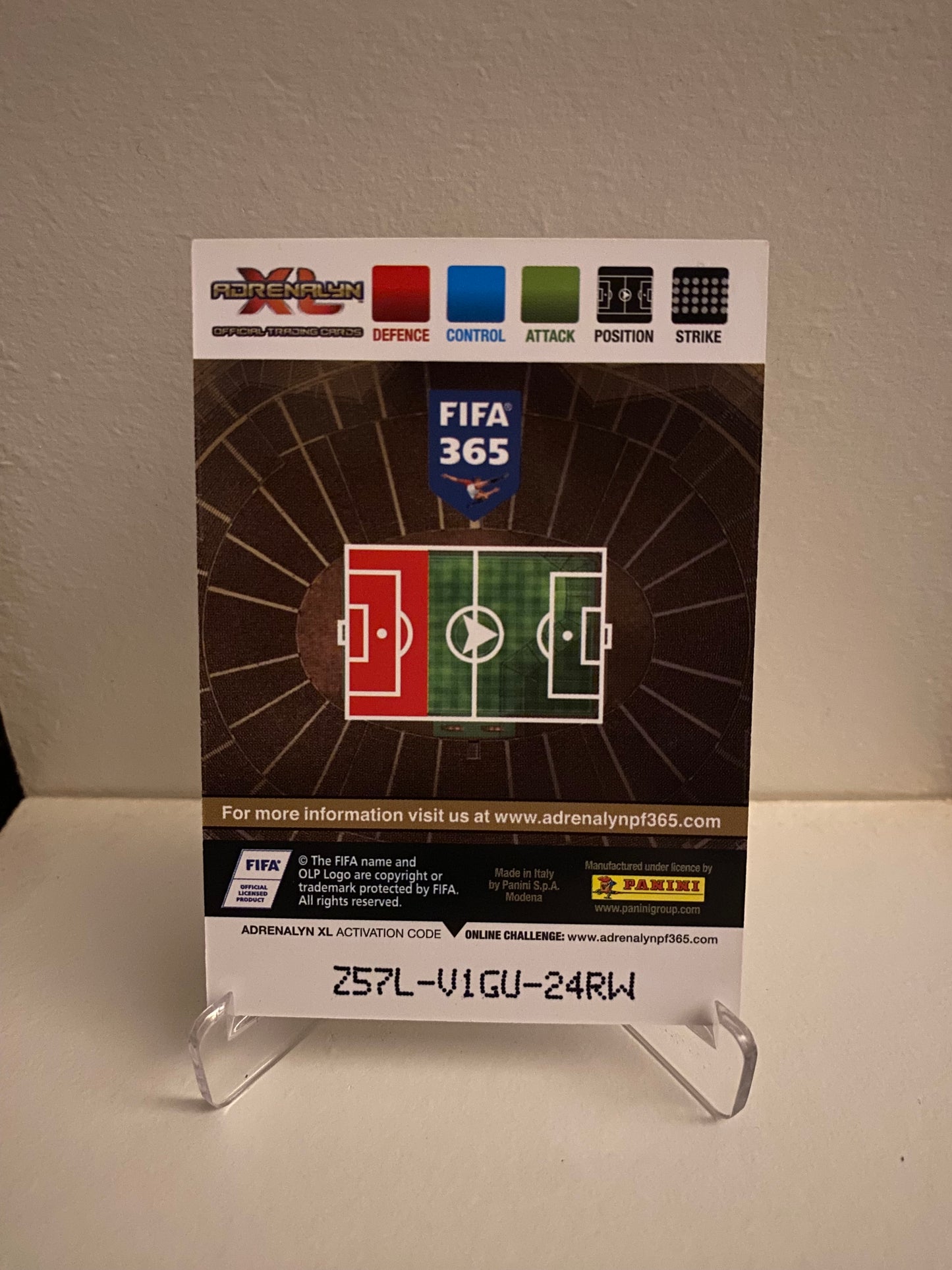 Fodbold kort Panini Adrenalyn XL FIFA 365 2017 - Sao Paulo Eugenio Mena - Pokedexet