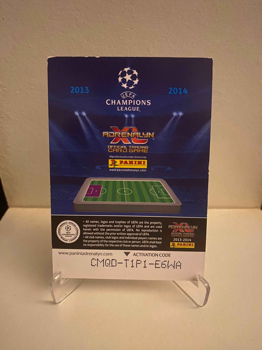 Fodbold kort Panini Adrenalyn XL UEFA Champions League 2013/2014 - Marseille Steve Mandanda - Pokedexet