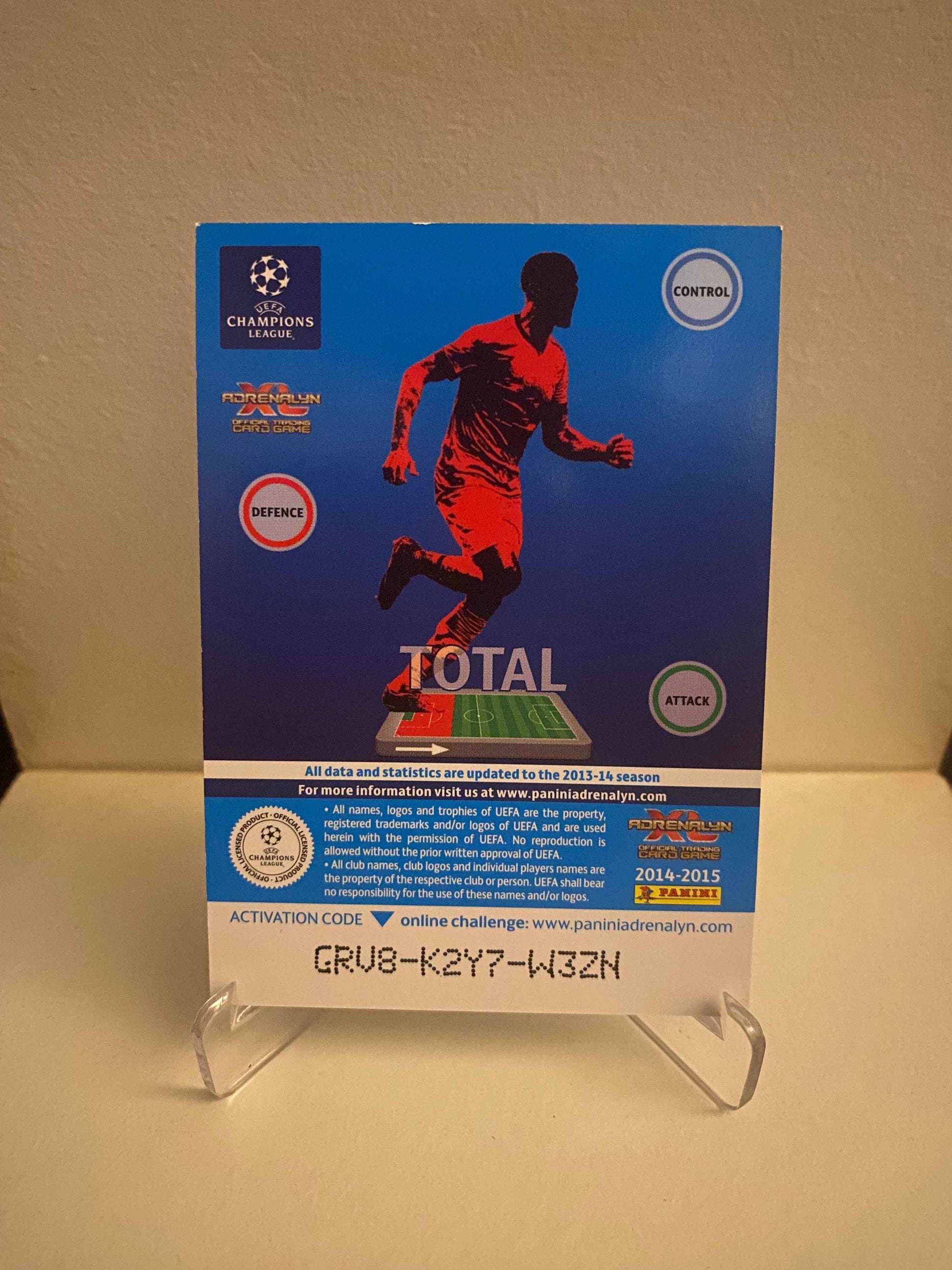 Fodbold kort Panini Adrenalyn XL UEFA Champions League 2014/2015 - Manchester City Gael Clichy - Pokedexet
