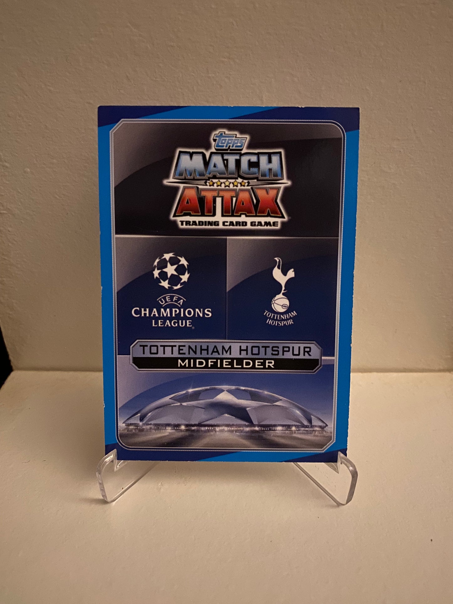 Fodbold kort Topps Match Attax UEFA Champions League 2016/2017 - Tottenham Christian Eriksen - Pokedexet