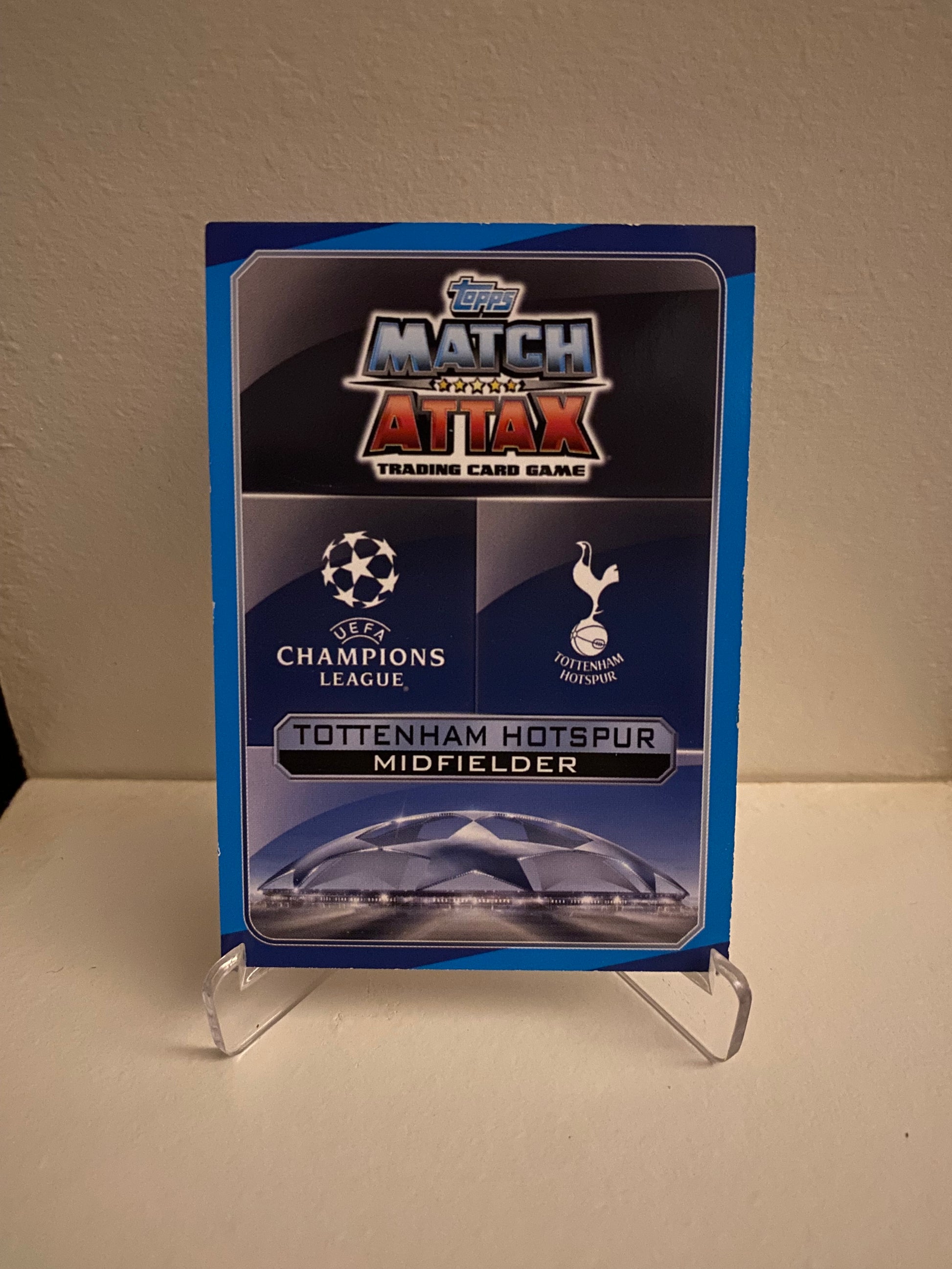 Fodbold kort Topps Match Attax UEFA Champions League 2016/2017 - Tottenham Christian Eriksen - Pokedexet