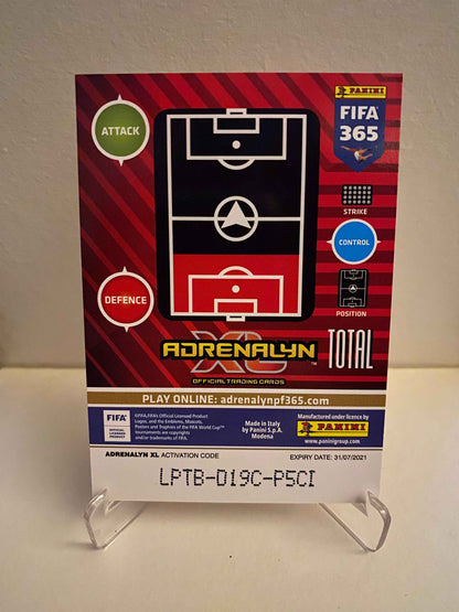 Fodbold kort Panini Adrenalyn FIFA 365 2020/2021 -  Ajax Amsterdam Lisandro Martinez 120 - Pokedexet