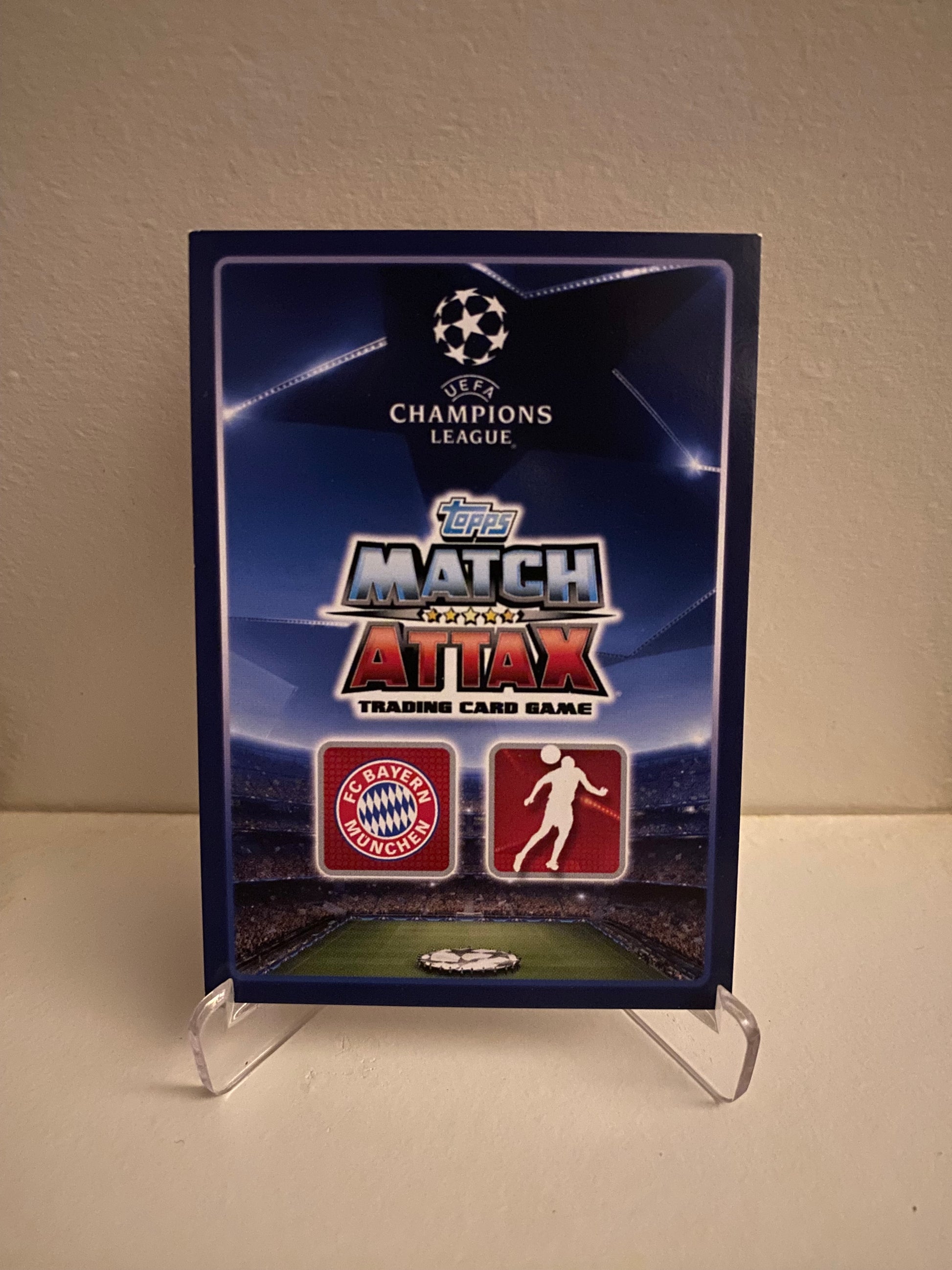 Fodbold kort Topps Match Attax UEFA Champions League 2015/2016 - Bayern München Rafinha - Pokedexet