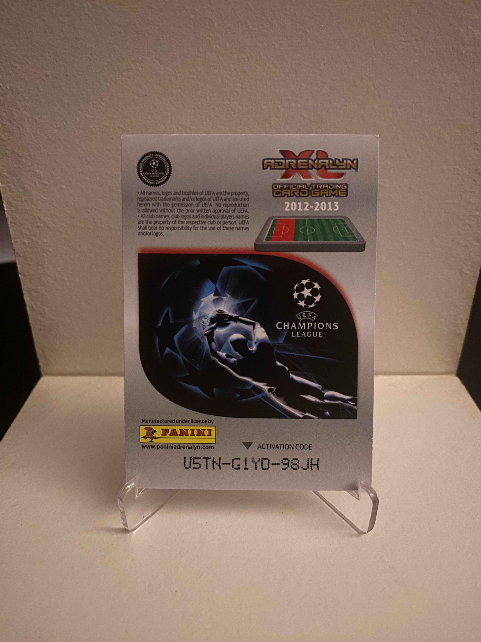 Fodbold kort Panini Adrenalyn XL UEFA Champions League 2012/2013 - AC Milan Kevin Constant - Pokedexet