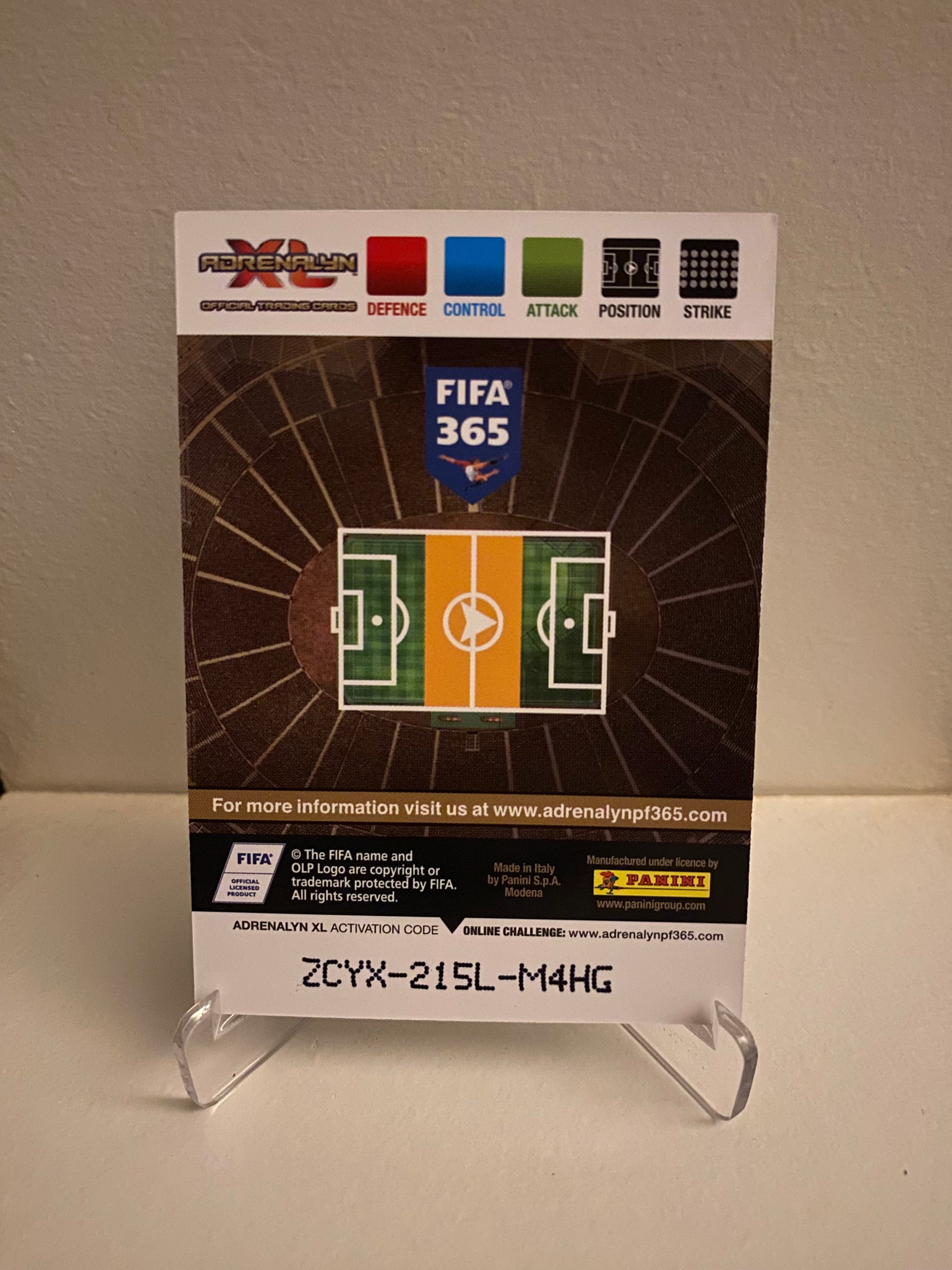 Fodbold kort Panini Adrenalyn XL FIFA 365 2017 - Paris Saint Germain Lucas - Pokedexet
