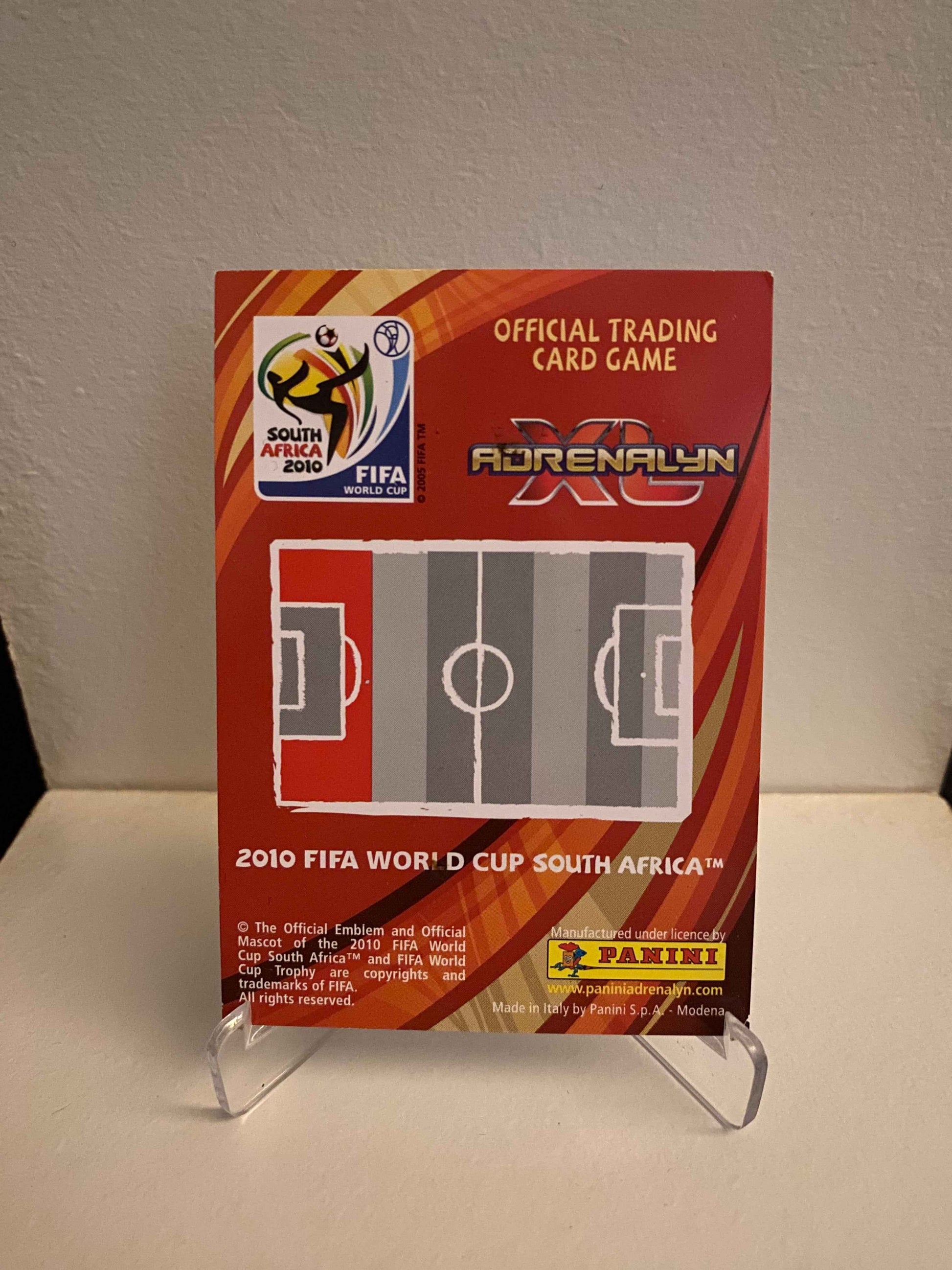 Fodbold kort Panini Adrenalyn XL FIFA World Cup 2010 - Argentina Fabricio Coloccini - Pokedexet