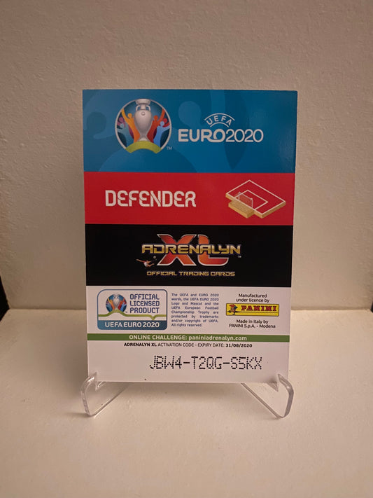 Fodbold kort Panini Adrenalyn XL UEFA EURO 2020 - Finland Paulus Arajuuri - Pokedexet