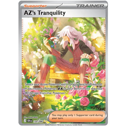 Pokemon Sleeved Booster Pack - Mega Evolution Chaos Rising