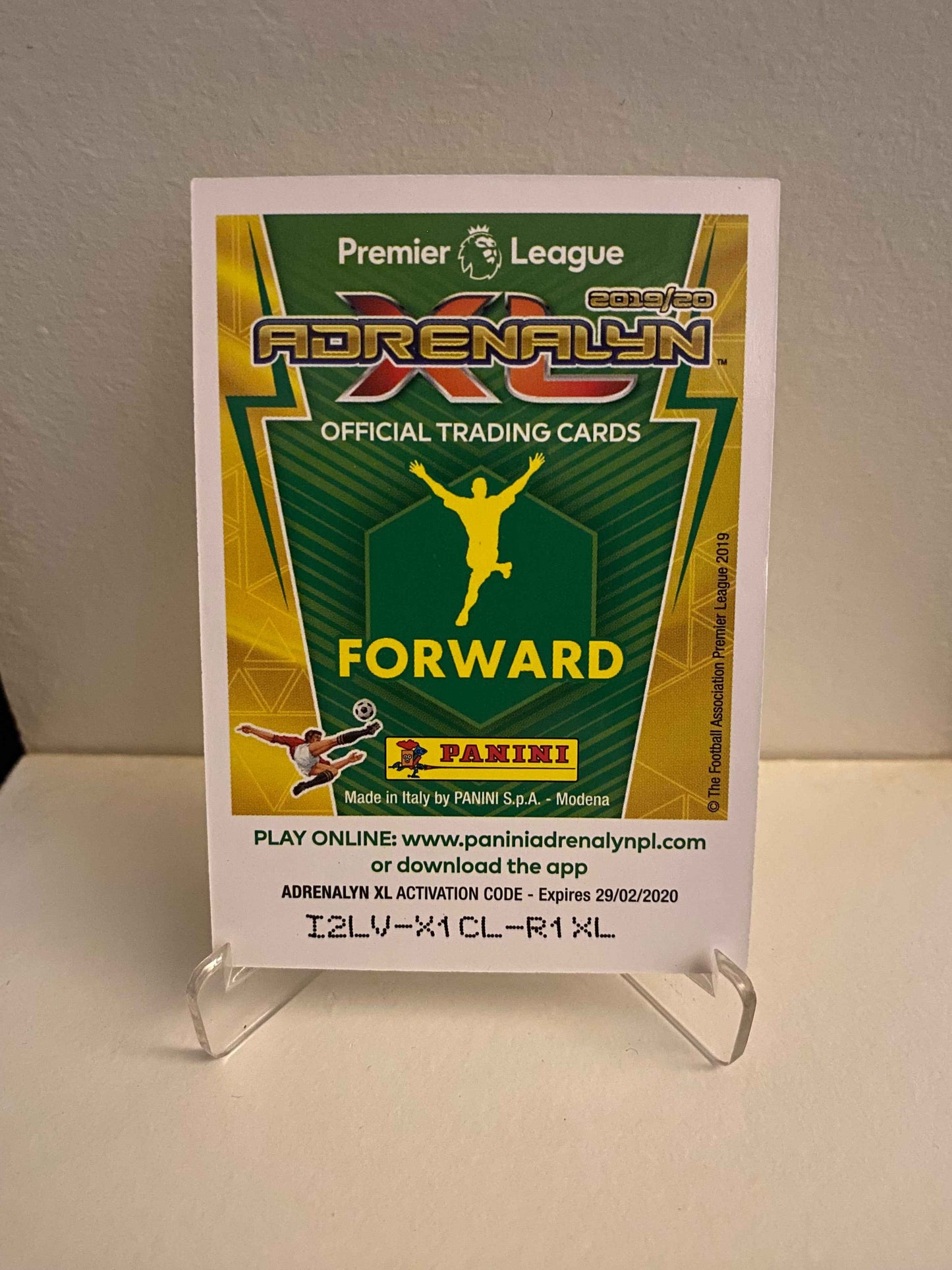 Fodbold kort Panini Adrenalyn XL Premier League 2019/2020 - Norwich Josip Drmic - Pokedexet
