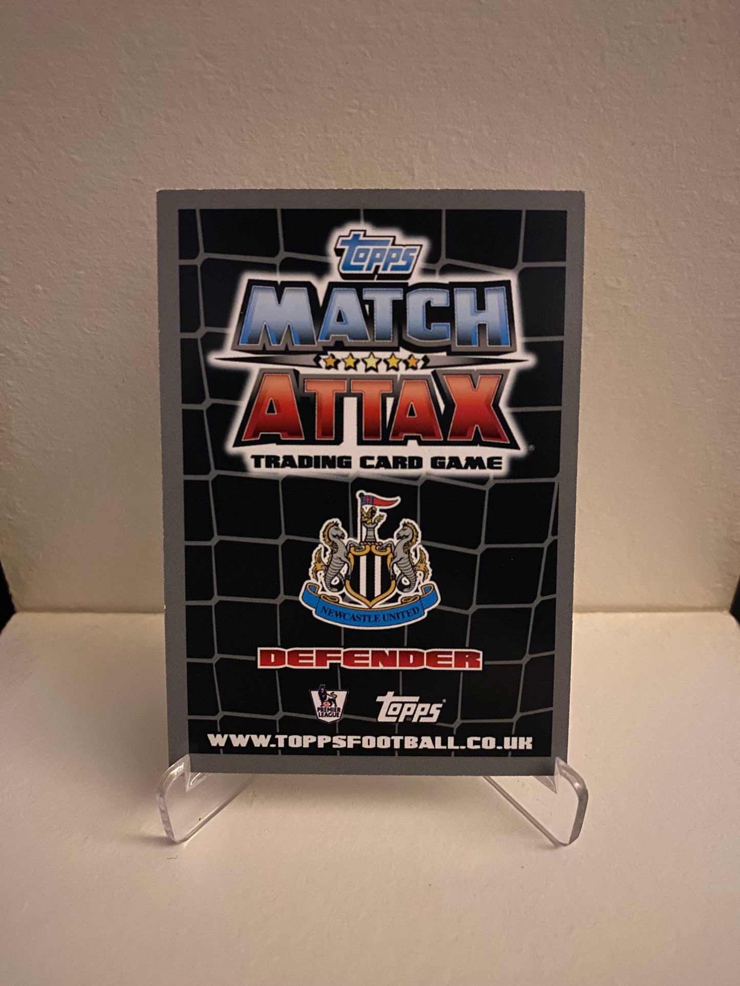 Topps Match Attax Premier League 2011/2012 - Newcastle Danny Simpson