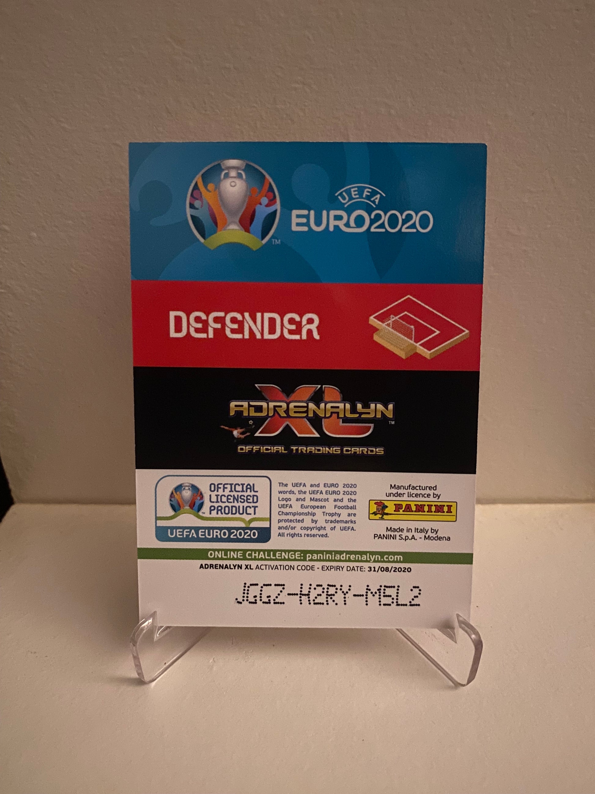 Fodbold kort Panini Adrenalyn XL UEFA EURO 2020 - Tyrkiet Hasan Ali Kaldirim - Pokedexet