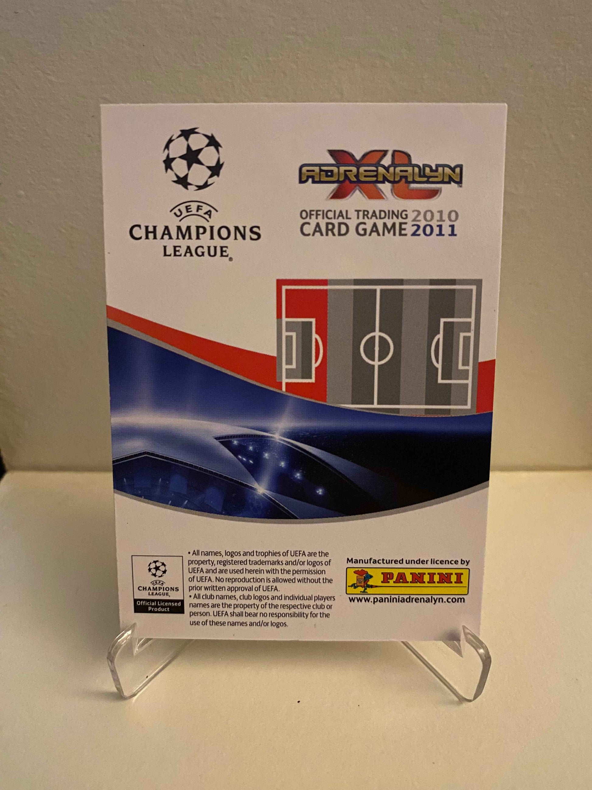 Panini Adrenalyn XL UEFA Champions League 2010-2011 - Real Madrid Pepe