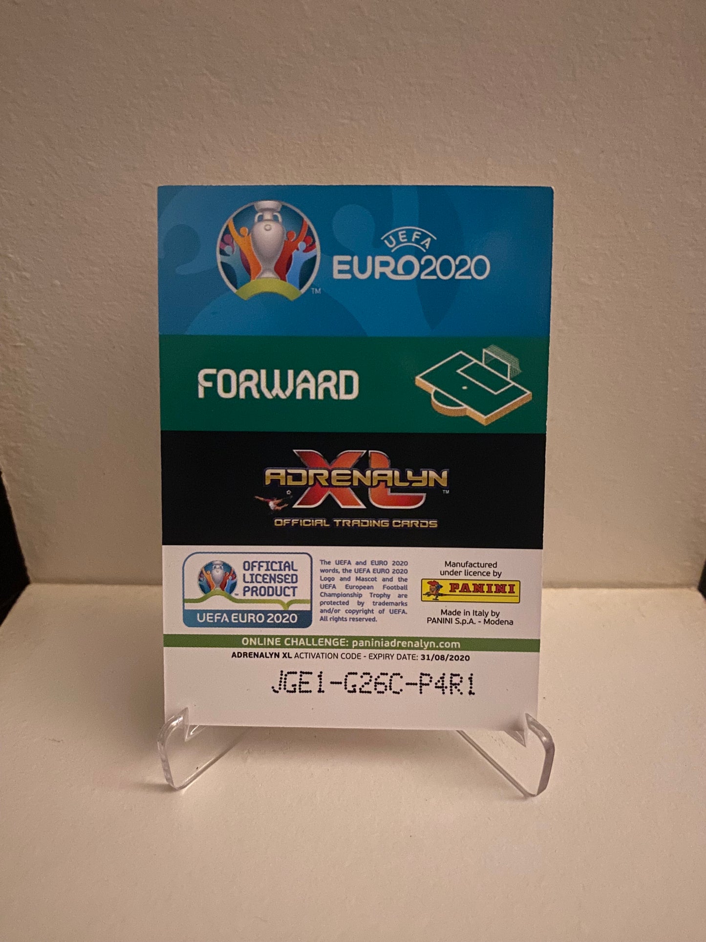 Fodbold kort Panini Adrenalyn XL UEFA EURO 2020 - Wales Tom Lawrence - Pokedexet