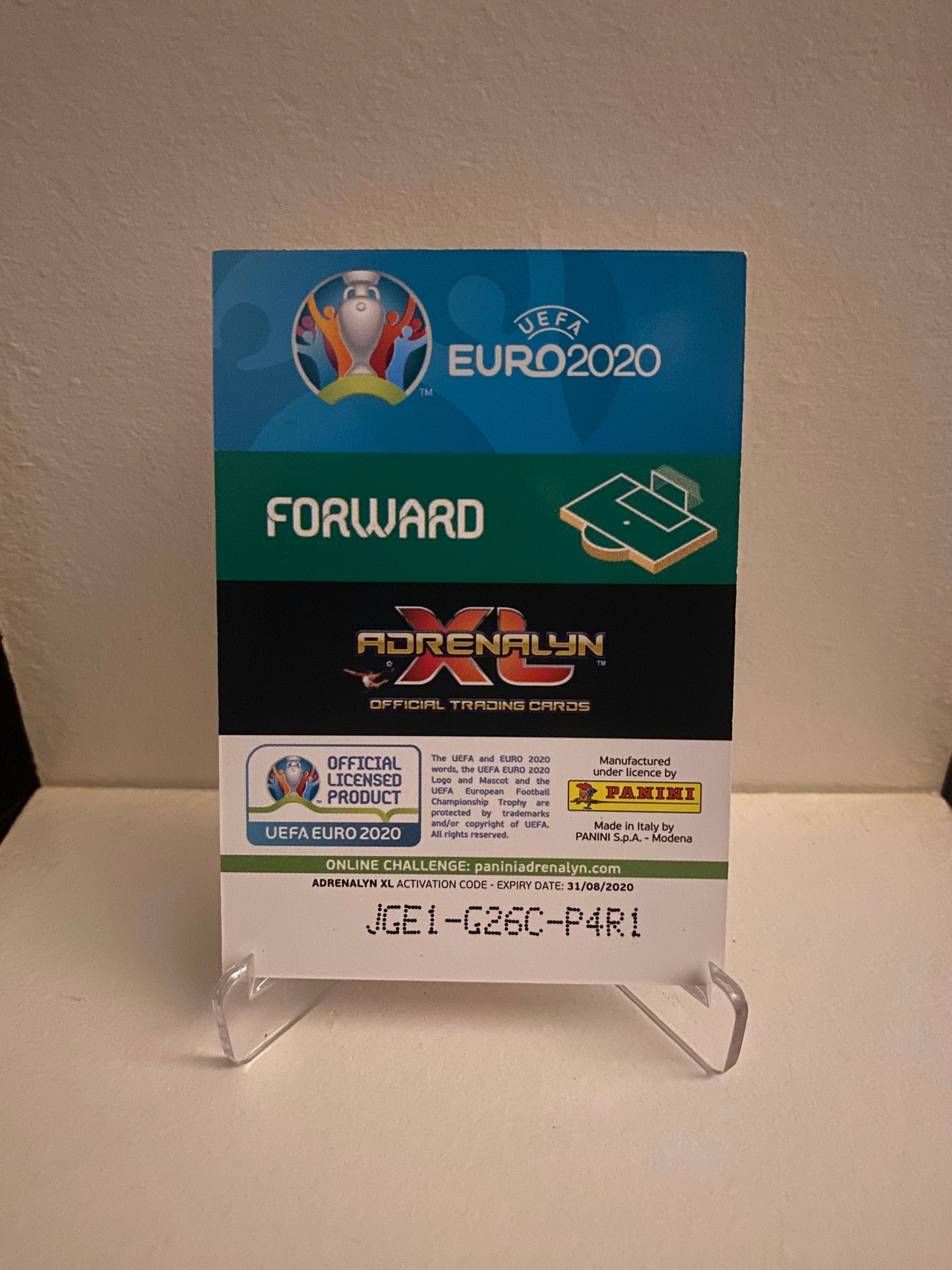 Fodbold kort Panini Adrenalyn XL UEFA EURO 2020 - Wales Tom Lawrence - Pokedexet