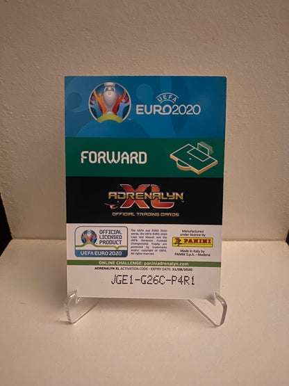 Fodbold kort Panini Adrenalyn XL UEFA EURO 2020 - Wales Tom Lawrence - Pokedexet