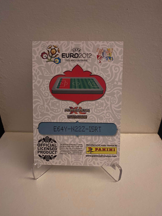 Fodbold kort Panini Adrenalyn XL UEFA EURO 2012 - England Rio Ferdinand - Pokedexet