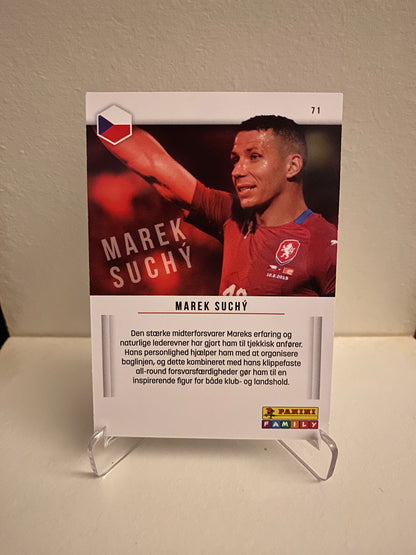 Fodbold kort Panini Family EURO 2020 - Tjekkiet Marek Suchy - Pokedexet