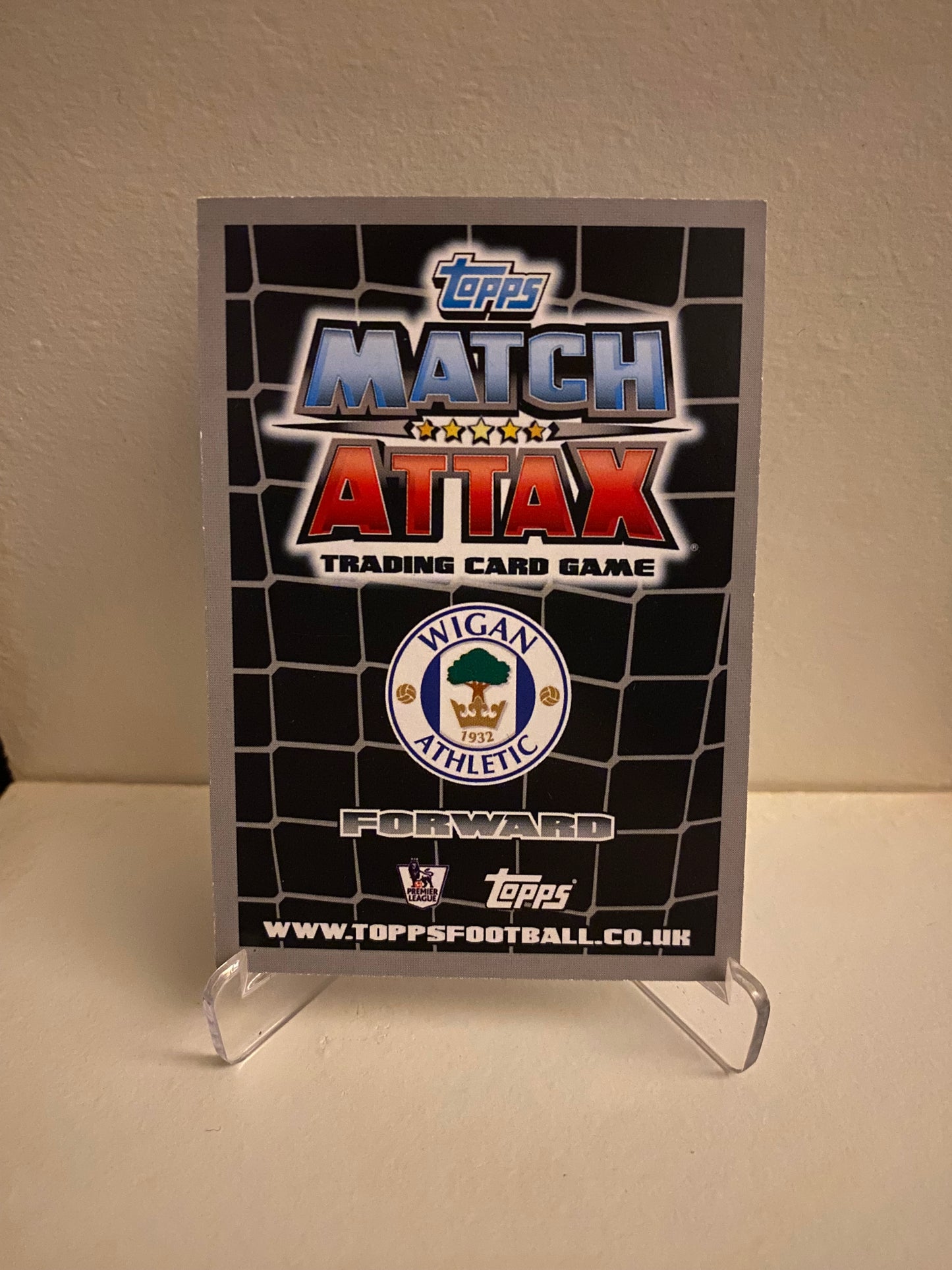 Fodbold kort Topps Match Attax Premier League 2011/2012 - Wigan Franco Di Santo - Pokedexet