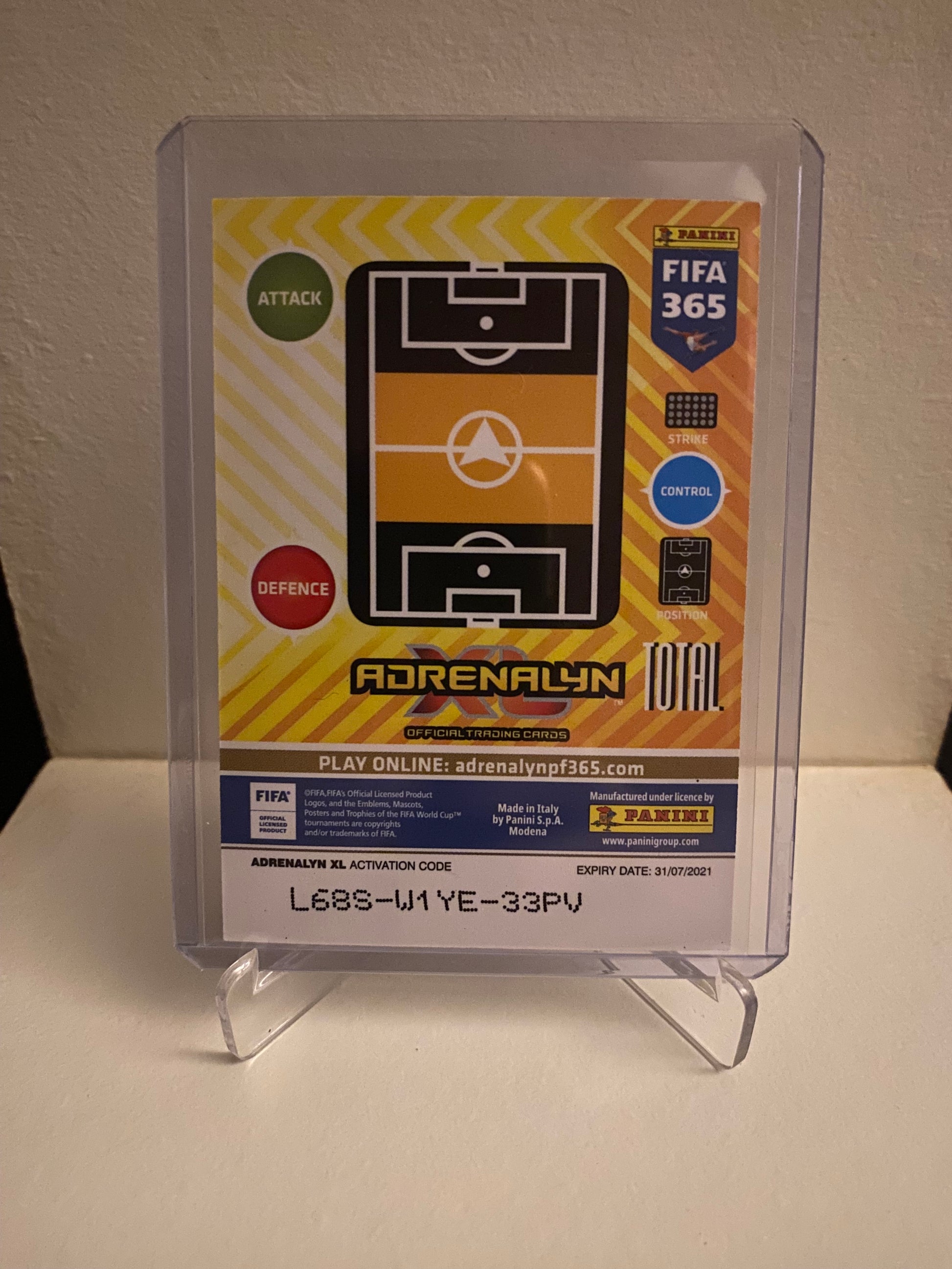 Fodbold kort Panini Adrenalyn XL FIFA 365 2021 - Ajax Donny Van De Beek Holofoil - Pokedexet