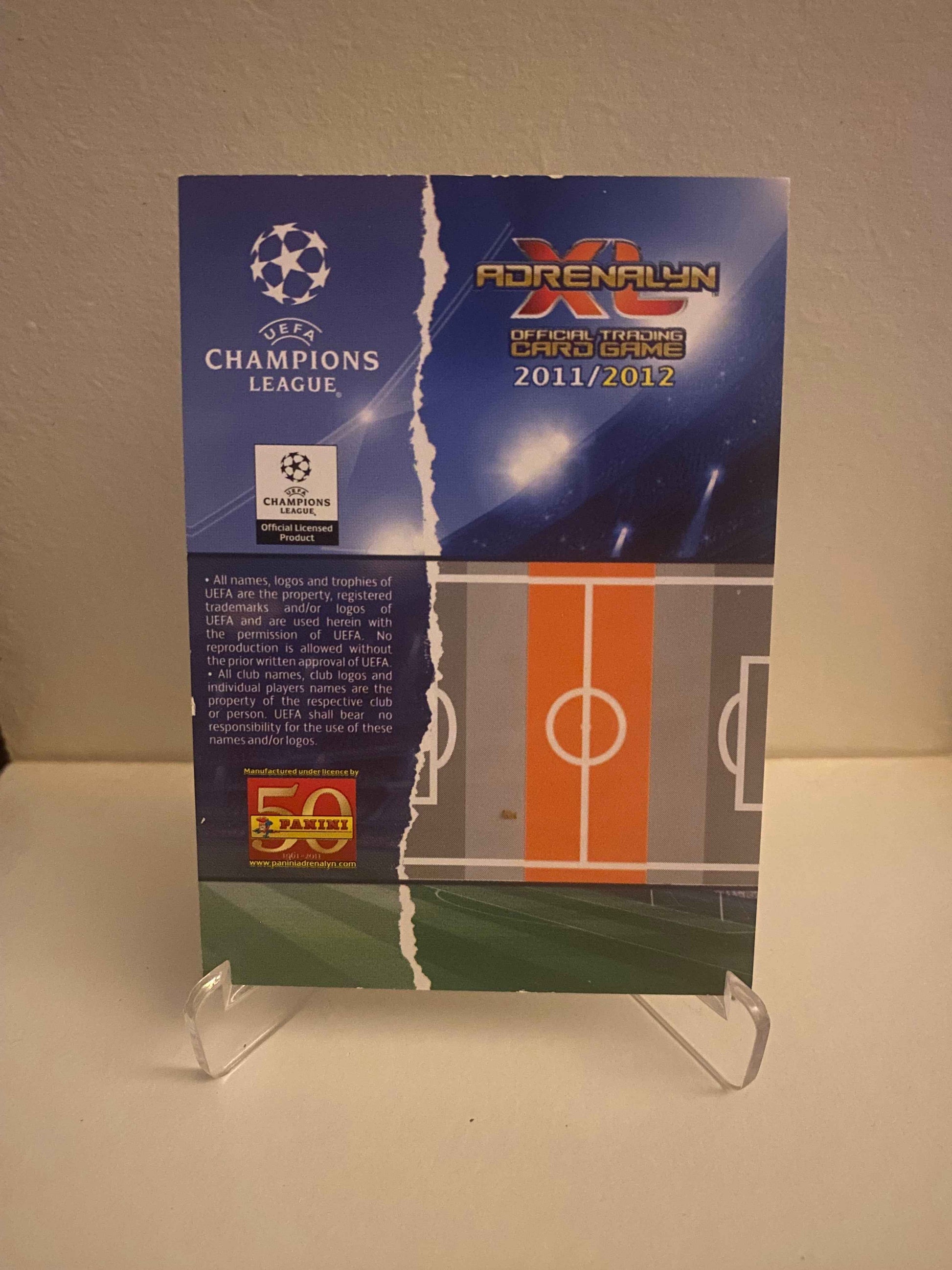 Fodbold kort Panini Adrenalyn XL UEFA Champions League 2011/2012 - Arsenal Tomas Rosicky - Pokedexet