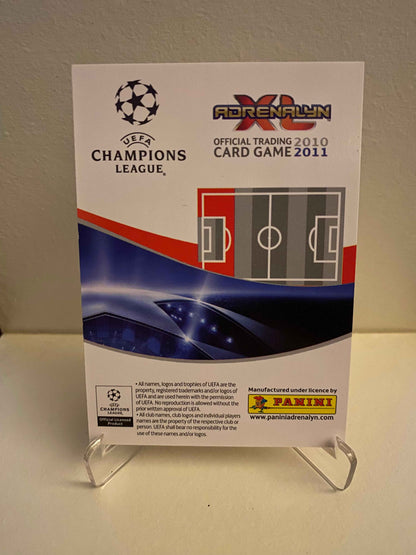 Fodbold kort Panini Adrenalyn XL UEFA Champions League 2010-2011 - FC Barcelona Gerard Pique - Pokedexet